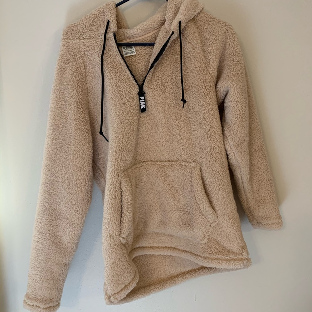 PINK Sherpa Hoodie/Pullover